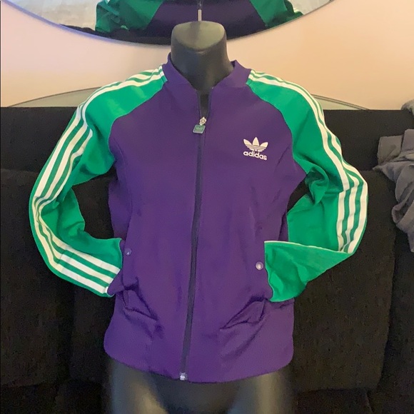 Adidas women’s vintage zip up jacket - Picture 1 of 3